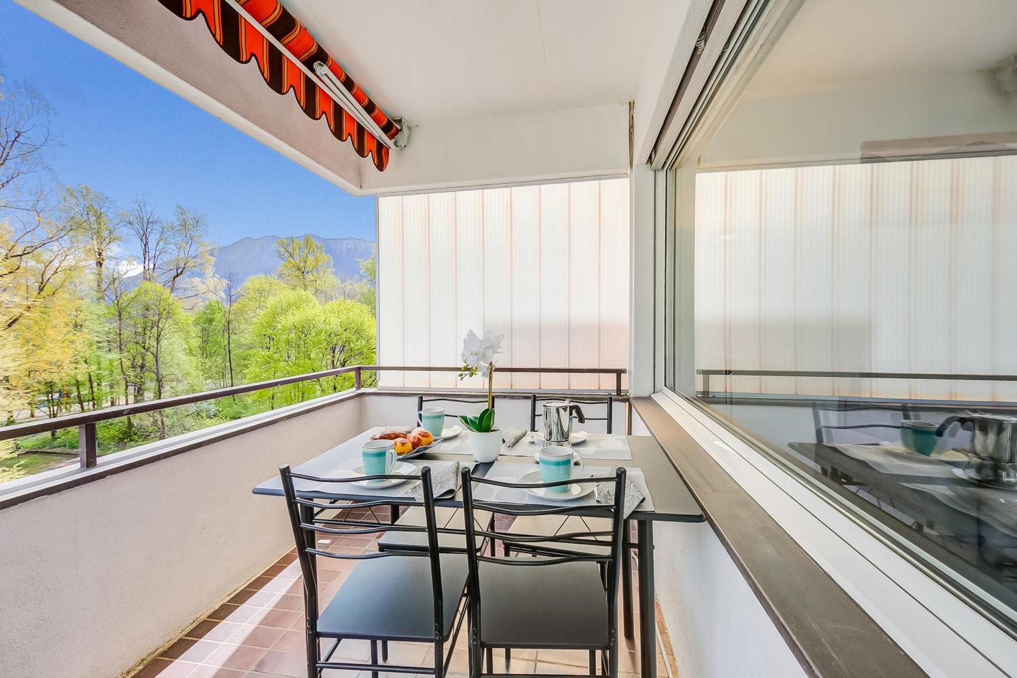 Lido Apartment - Happy Rentals Locarno Luaran gambar